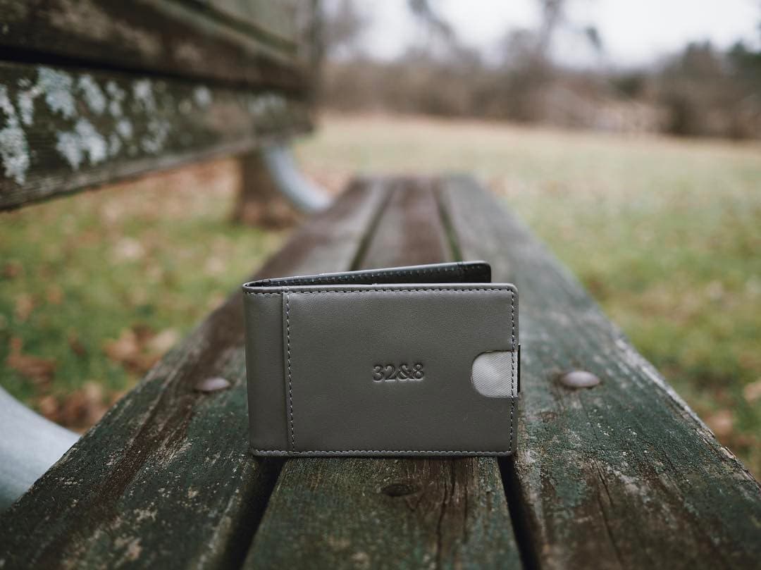 Wallet on a desk